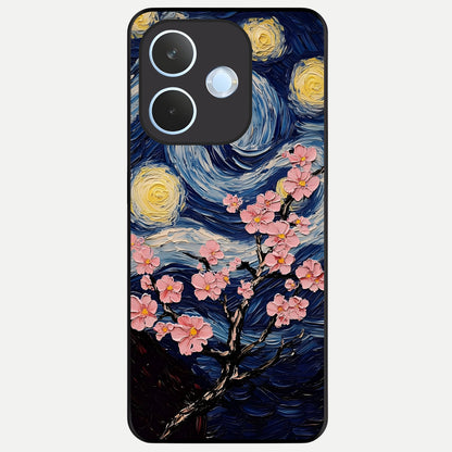  Van Gogh Scenery Glass Case For Oppo Reno 15 Pro mini back cover – full design glossy printed glass finish