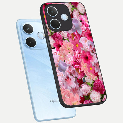  Bloom Crush Fantasy phone case For Oppo Reno 15 Pro mini showing premium glass back cover with detailed artwork