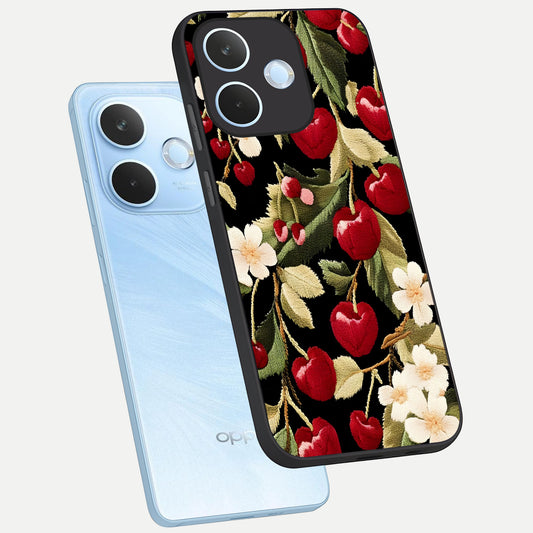  Blooming Spendor Bird phone case For Oppo Reno 15 Pro mini showing premium glass back cover with detailed artwork