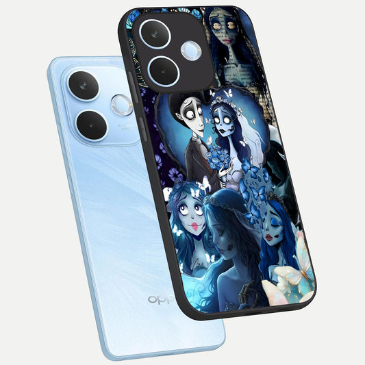  Butterfly Ghost Soul phone case For Oppo Reno 15 Pro mini showing premium glass back cover with detailed artwork