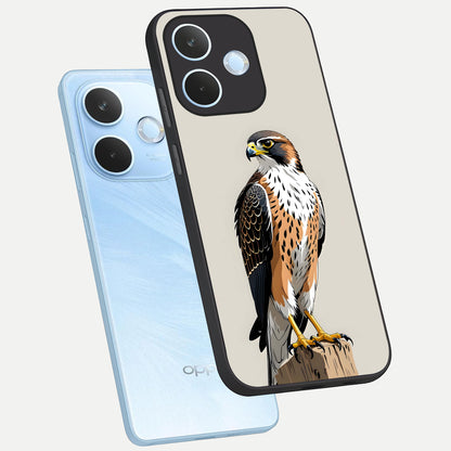  Clever Eagle phone case For Oppo Reno 15 Pro mini showing premium glass back cover with detailed artwork