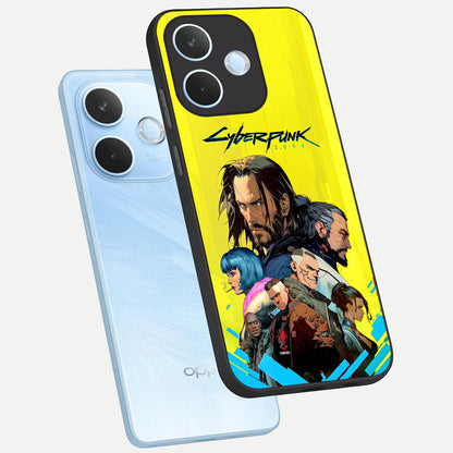  Neon Rebel Genesis phone case For Oppo Reno 15 Pro mini showing premium glass back cover with detailed artwork