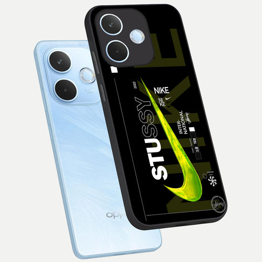  Neon Street Edition phone case For Oppo Reno 15 Pro mini showing premium glass back cover with detailed artwork
