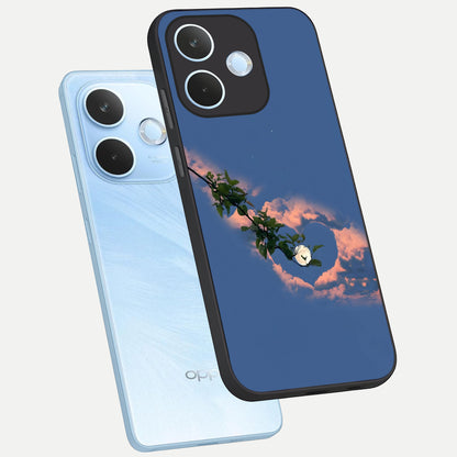  Sky Under Tree phone case For Oppo Reno 15 Pro mini showing premium glass back cover with detailed artwork