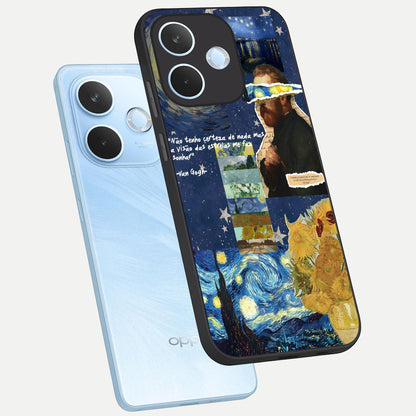  Starry Dream Vision phone case For Oppo Reno 15 Pro mini showing premium glass back cover with detailed artwork
