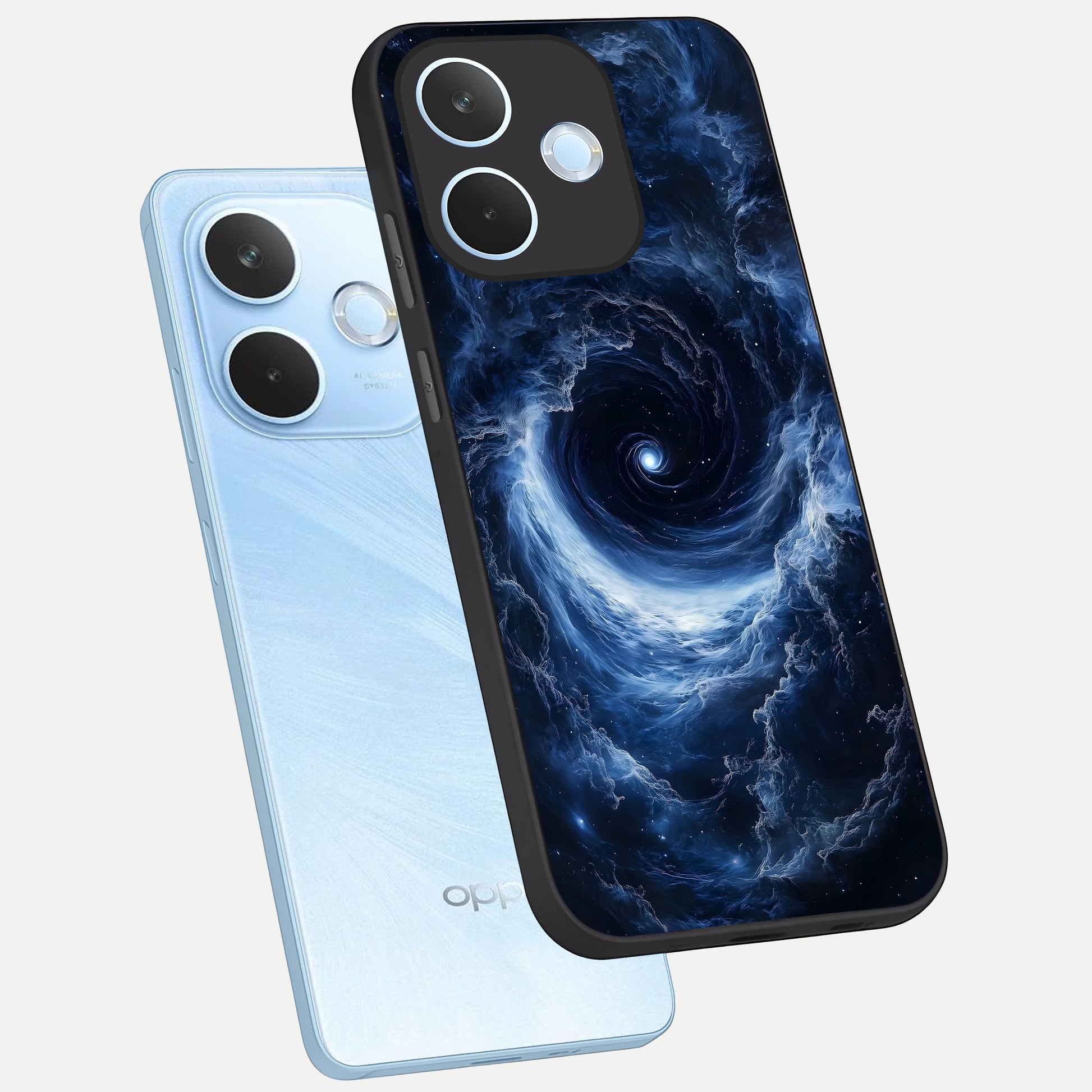  Stunning Galaxy phone case For Oppo Reno 15 Pro mini showing premium glass back cover with detailed artwork