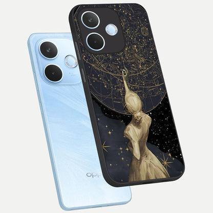  Taylor Swift Girl phone case For Oppo Reno 15 Pro mini showing premium glass back cover with detailed artwork