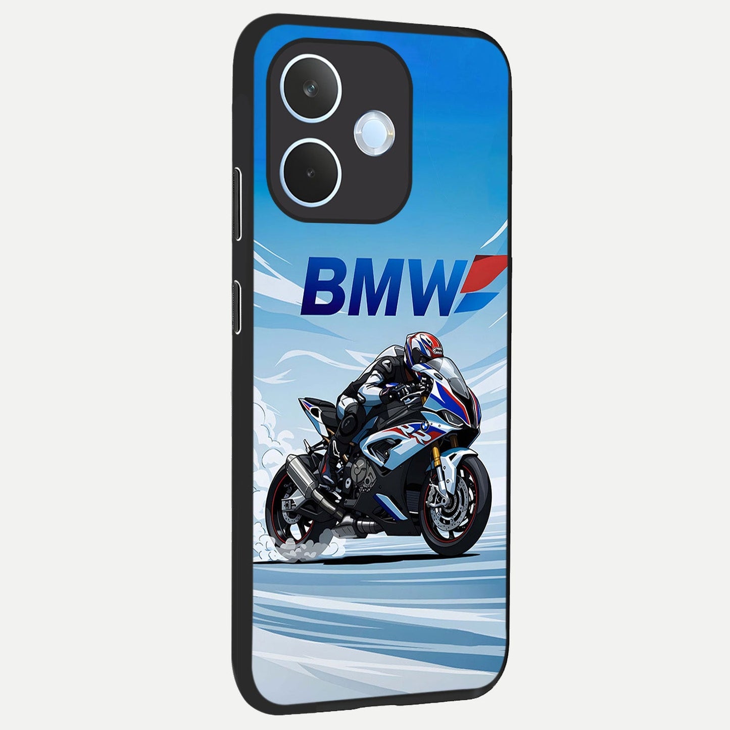  BMW Power Drift back cover For Oppo Reno 15 Pro mini slim fit glass case with vibrant aesthetic design