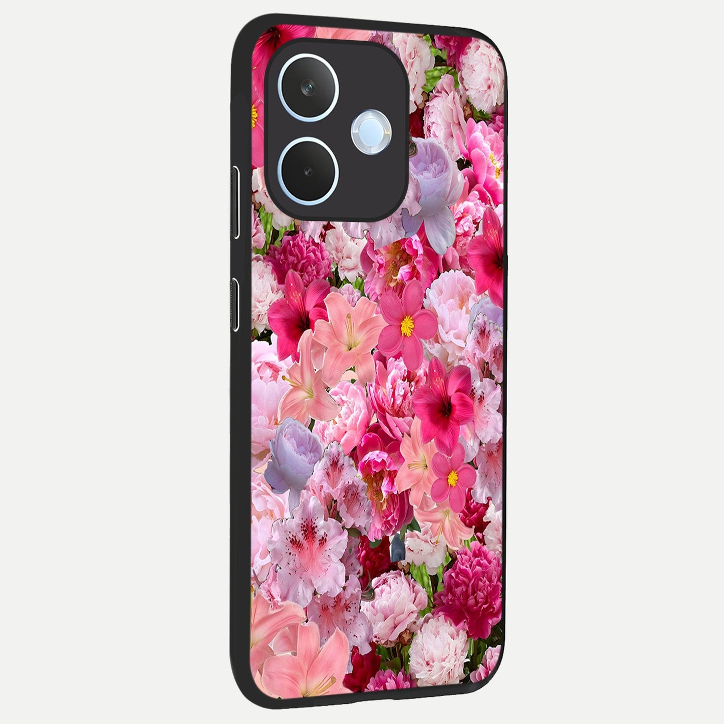  Bloom Crush Fantasy back cover For Oppo Reno 15 Pro mini slim fit glass case with vibrant aesthetic design