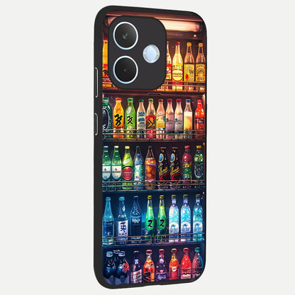  Colorfull Tree back cover For Oppo Reno 15 Pro mini slim fit glass case with vibrant aesthetic design