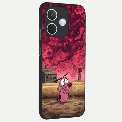  Courage Under Sky back cover For Oppo Reno 15 Pro mini slim fit glass case with vibrant aesthetic design