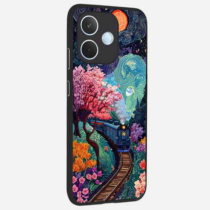  Digital Art back cover For Oppo Reno 15 Pro mini slim fit glass case with vibrant aesthetic design