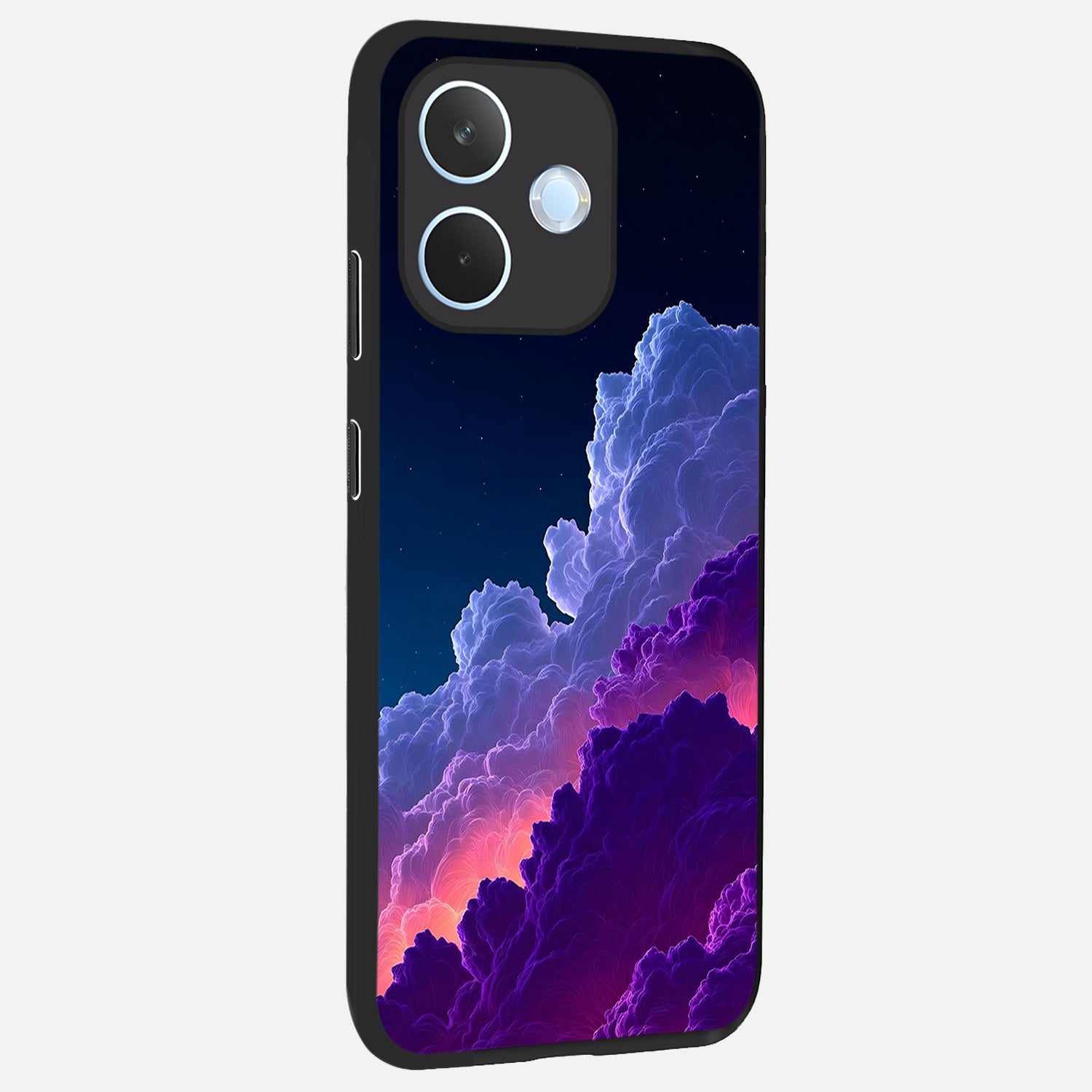  Dreamy Cloud Skies back cover For Oppo Reno 15 Pro mini slim fit glass case with vibrant aesthetic design