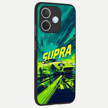  Electric Supra Thunder back cover For Oppo Reno 15 Pro mini slim fit glass case with vibrant aesthetic design