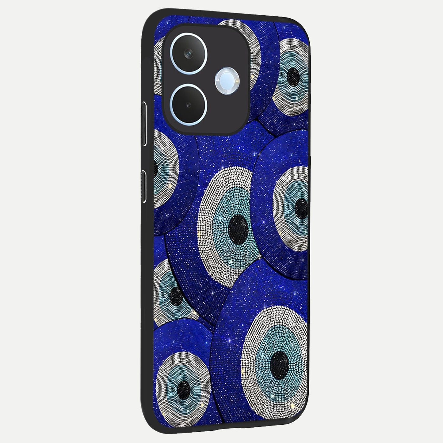  Galaxy Eye Flow back cover For Oppo Reno 15 Pro mini slim fit glass case with vibrant aesthetic design