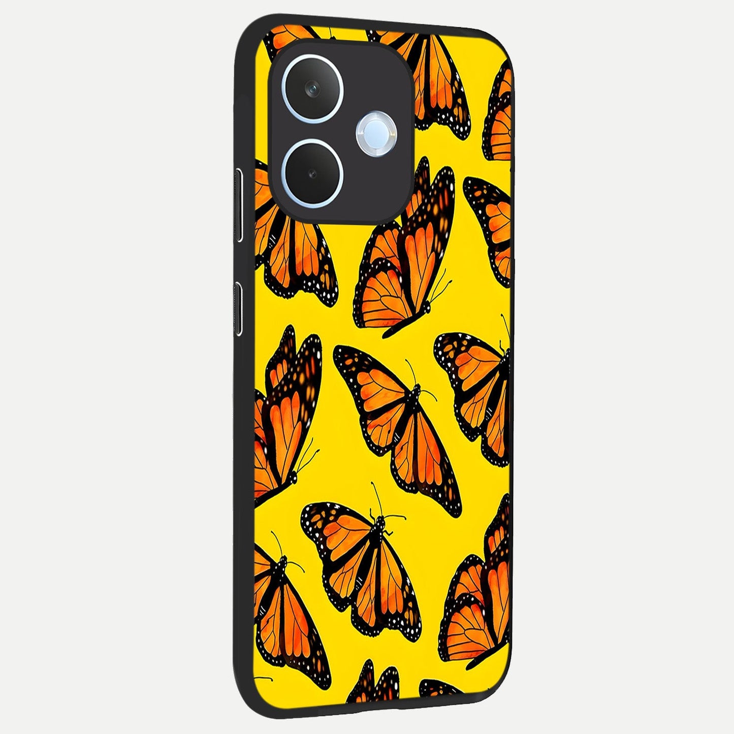  Golden Wing Flight back cover For Oppo Reno 15 Pro mini slim fit glass case with vibrant aesthetic design