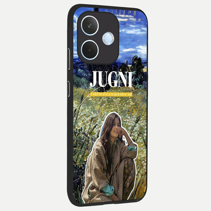  Jugni Soul Vibes back cover For Oppo Reno 15 Pro mini slim fit glass case with vibrant aesthetic design