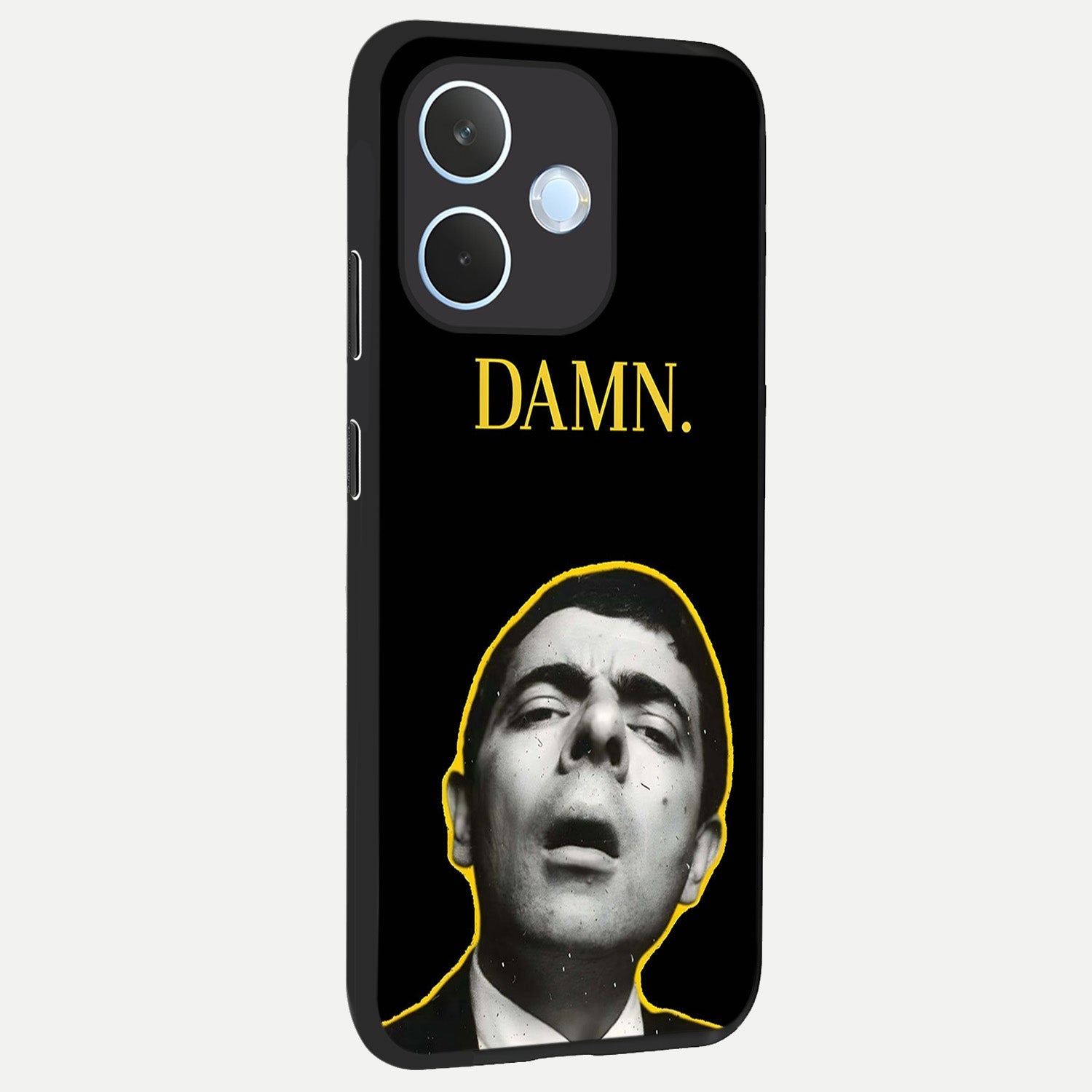  Mr Bean Damn back cover For Oppo Reno 15 Pro mini slim fit glass case with vibrant aesthetic design