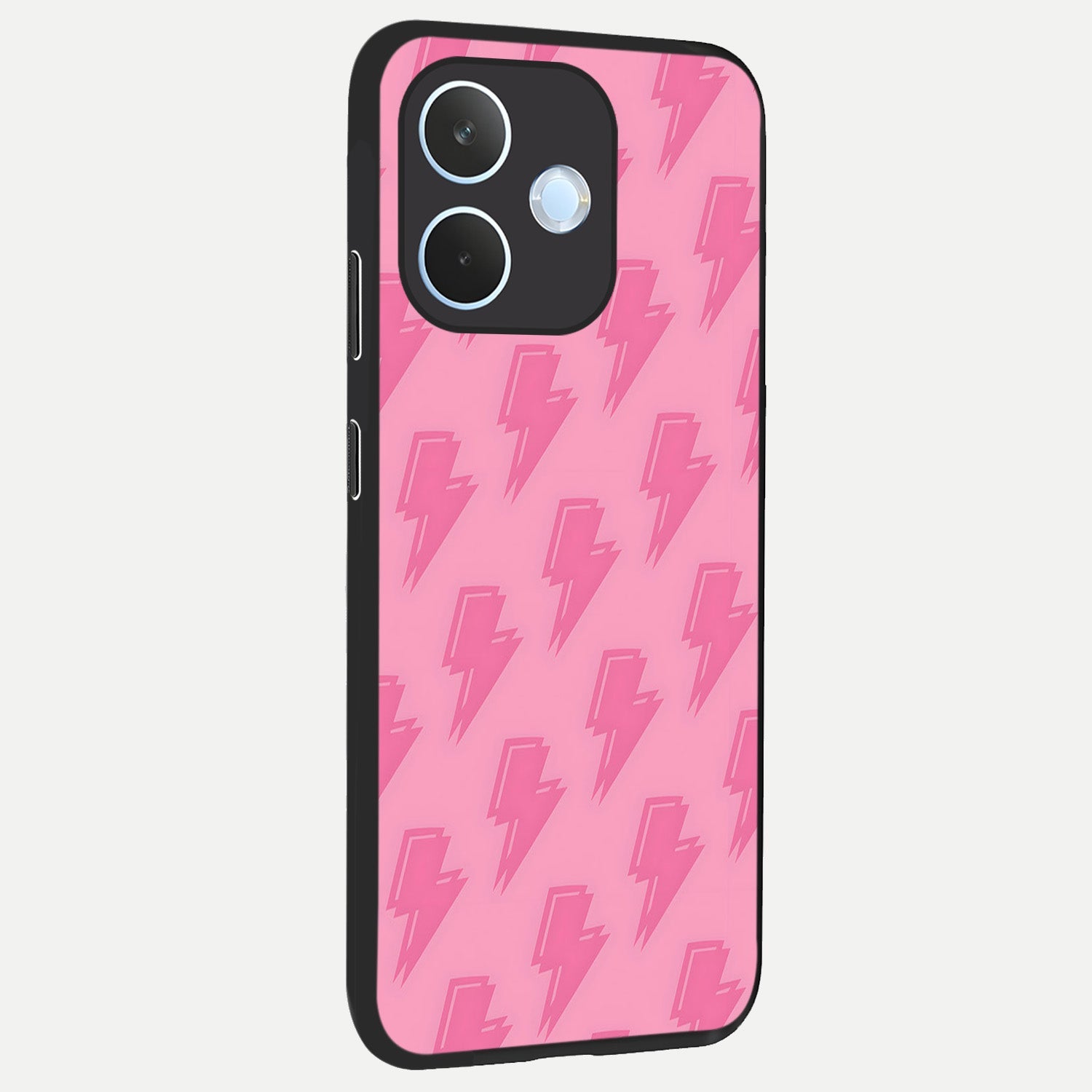  Pink Moo Magic back cover For Oppo Reno 15 Pro mini slim fit glass case with vibrant aesthetic design