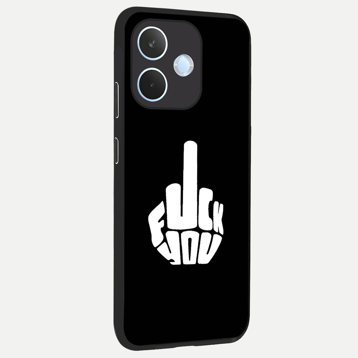  Rebel Mode On back cover For Oppo Reno 15 Pro mini slim fit glass case with vibrant aesthetic design