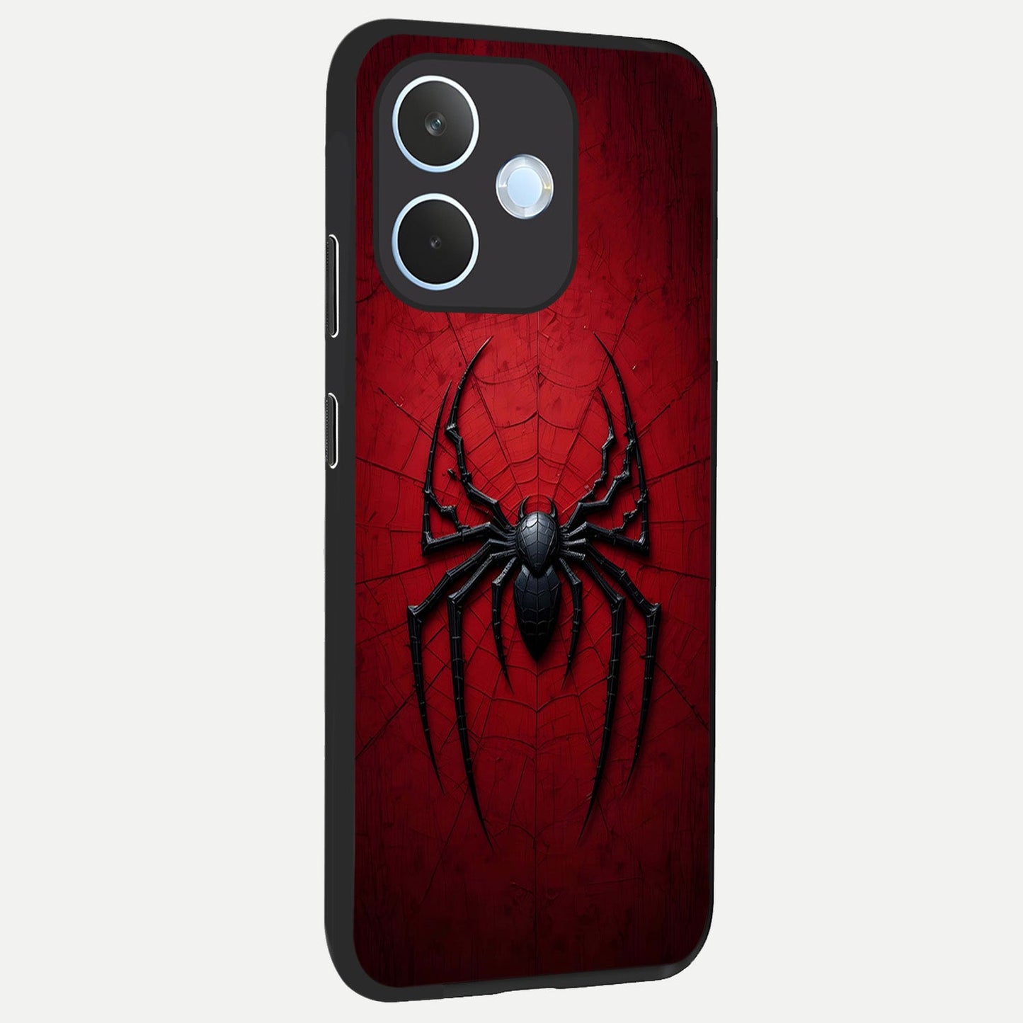  Superhero Web Emblem back cover For Oppo Reno 15 Pro mini slim fit glass case with vibrant aesthetic design