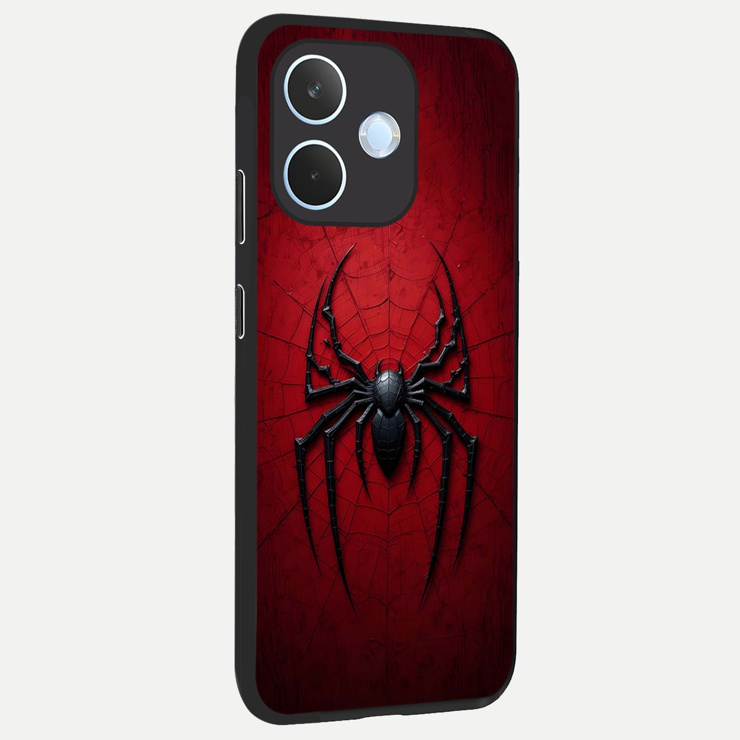  Superhero Web Emblem back cover For Oppo Reno 15 Pro mini slim fit glass case with vibrant aesthetic design
