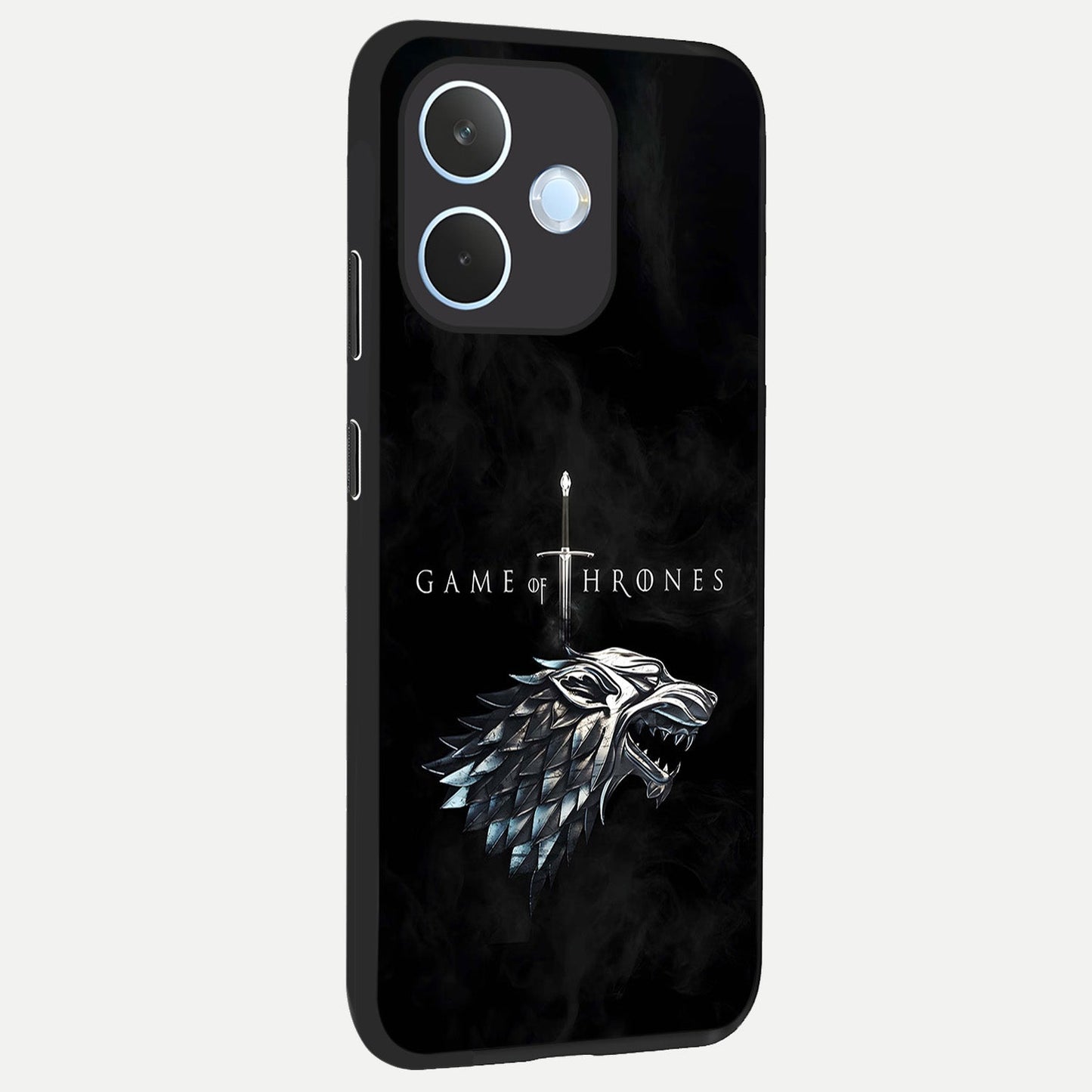  Throne Wolf Legacy back cover For Oppo Reno 15 Pro mini slim fit glass case with vibrant aesthetic design