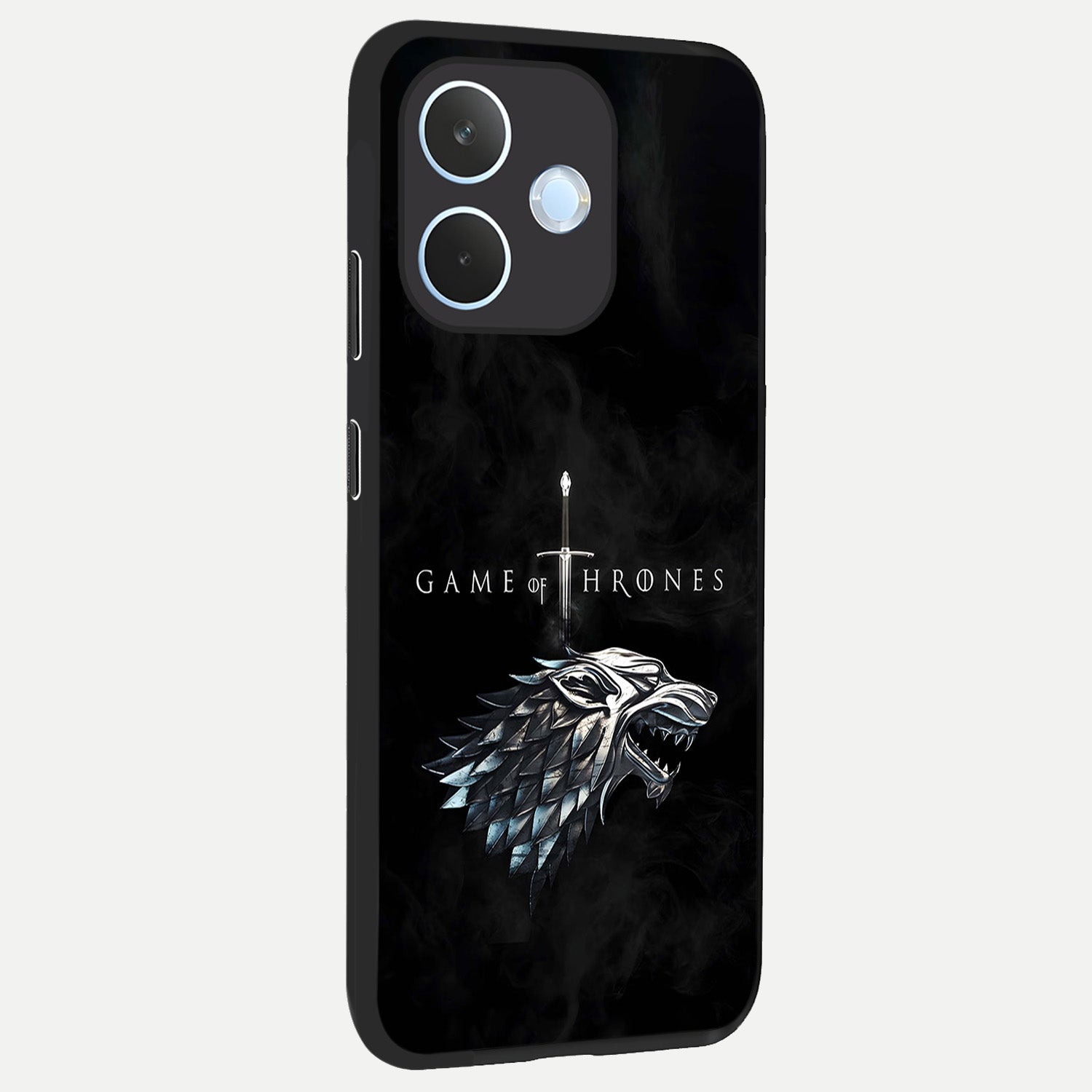  Throne Wolf Legacy back cover For Oppo Reno 15 Pro mini slim fit glass case with vibrant aesthetic design