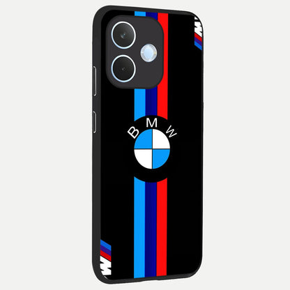  Turbo BMW Beast back cover For Oppo Reno 15 Pro mini slim fit glass case with vibrant aesthetic design