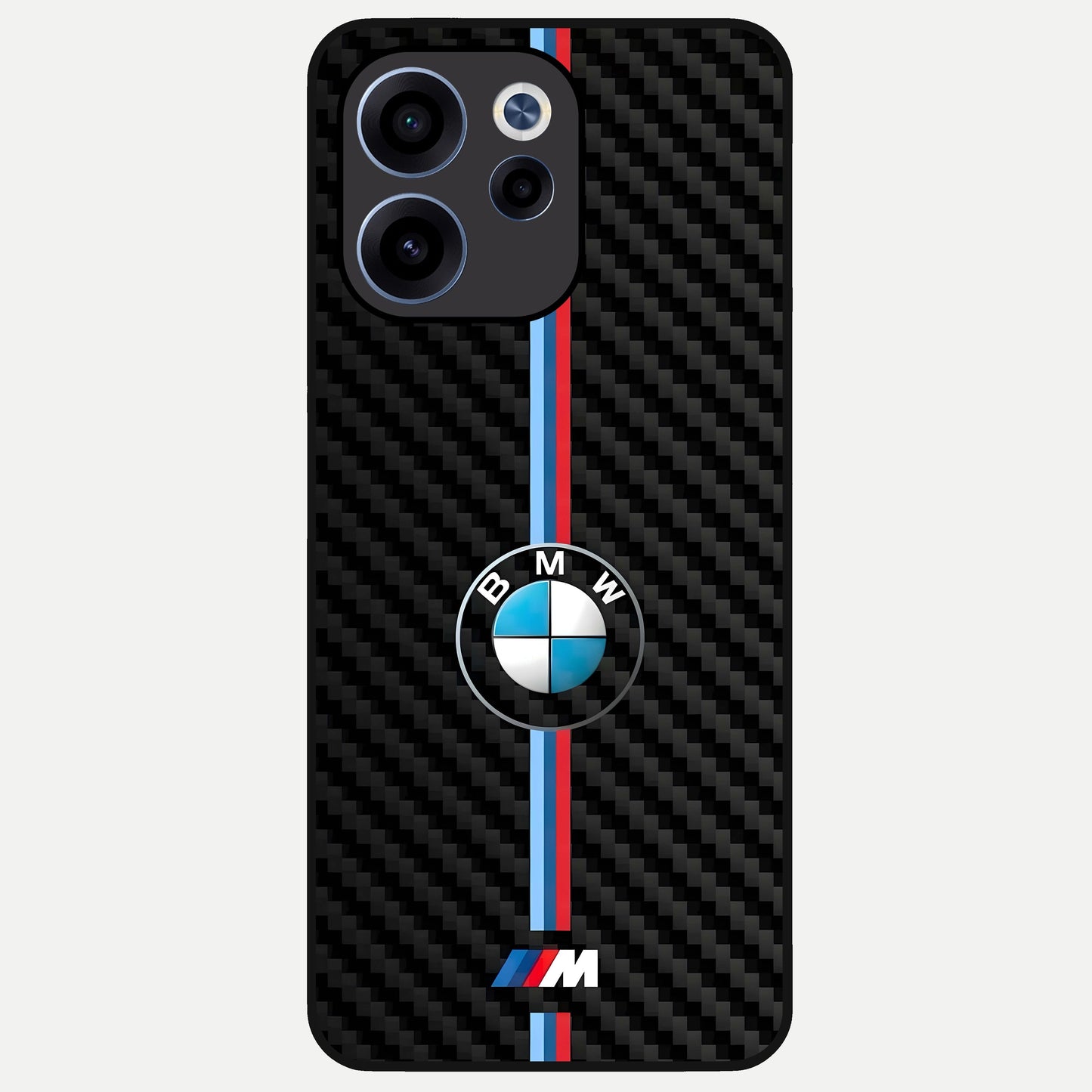  BMW Pattern Glass Case For Oppo Reno 15c back cover – full design glossy printed glass finish