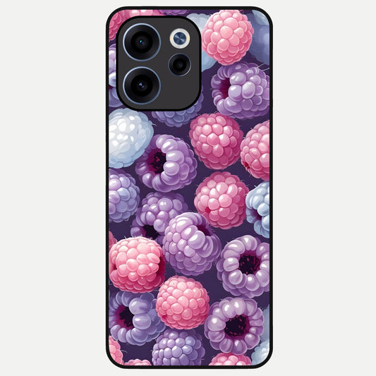  Berry Candy Pop Glass Case For Oppo Reno 15c back cover – full design glossy printed glass finish