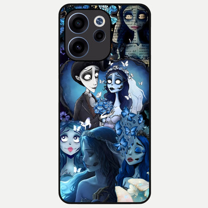  Butterfly Ghost Soul Glass Case For Oppo Reno 15c back cover – full design glossy printed glass finish