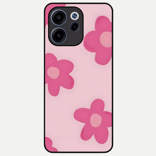  Candy Bloom Dreams Glass Case For Oppo Reno 15c back cover – full design glossy printed glass finish