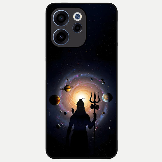  Galactic Shiva Vision Glass Case For Oppo Reno 15c back cover – full design glossy printed glass finish
