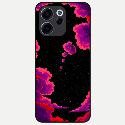  Galaxy Dream Frame Glass Case For Oppo Reno 15c back cover – full design glossy printed glass finish