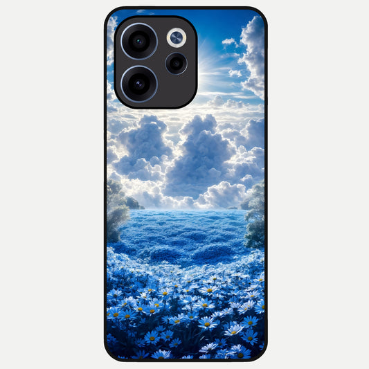  Heavenly Daisy Horizon Glass Case For Oppo Reno 15c back cover – full design glossy printed glass finish