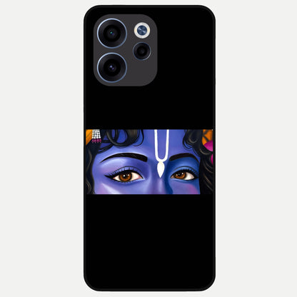  Krishna Eye Glass Case For Oppo Reno 15c back cover – full design glossy printed glass finish