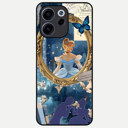  Midnight Queen Glass Case For Oppo Reno 15c back cover – full design glossy printed glass finish