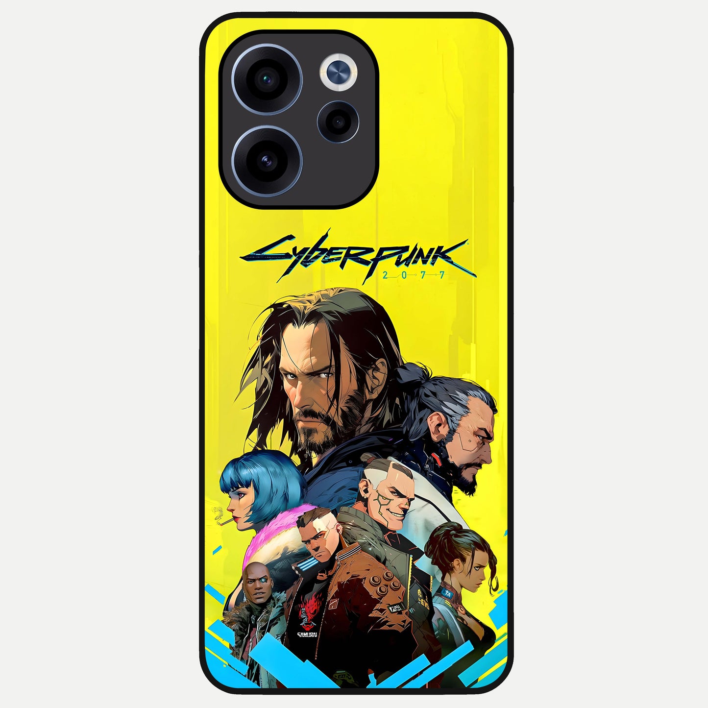  Neon Rebel Genesis Glass Case For Oppo Reno 15c back cover – full design glossy printed glass finish