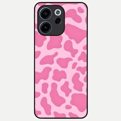  Pinkish Scenery Glass Case For Oppo Reno 15c back cover – full design glossy printed glass finish