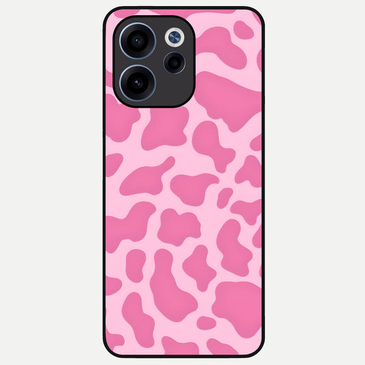  Pinkish Scenery Glass Case For Oppo Reno 15c back cover – full design glossy printed glass finish