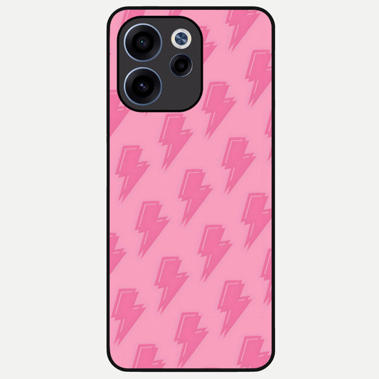  Pink Moo Magic Glass Case For Oppo Reno 15c back cover – full design glossy printed glass finish
