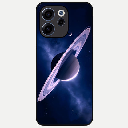  Saturn Ring Mystique Glass Case For Oppo Reno 15c back cover – full design glossy printed glass finish
