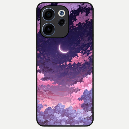  Sky Drift Clouds Glass Case For Oppo Reno 15c back cover – full design glossy printed glass finish