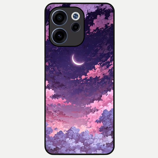  Sky Drift Clouds Glass Case For Oppo Reno 15c back cover – full design glossy printed glass finish