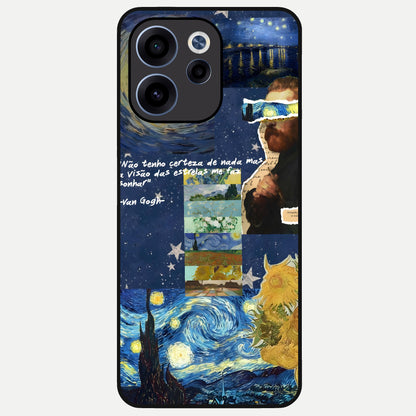  Starry Dream Vision Glass Case For Oppo Reno 15c back cover – full design glossy printed glass finish