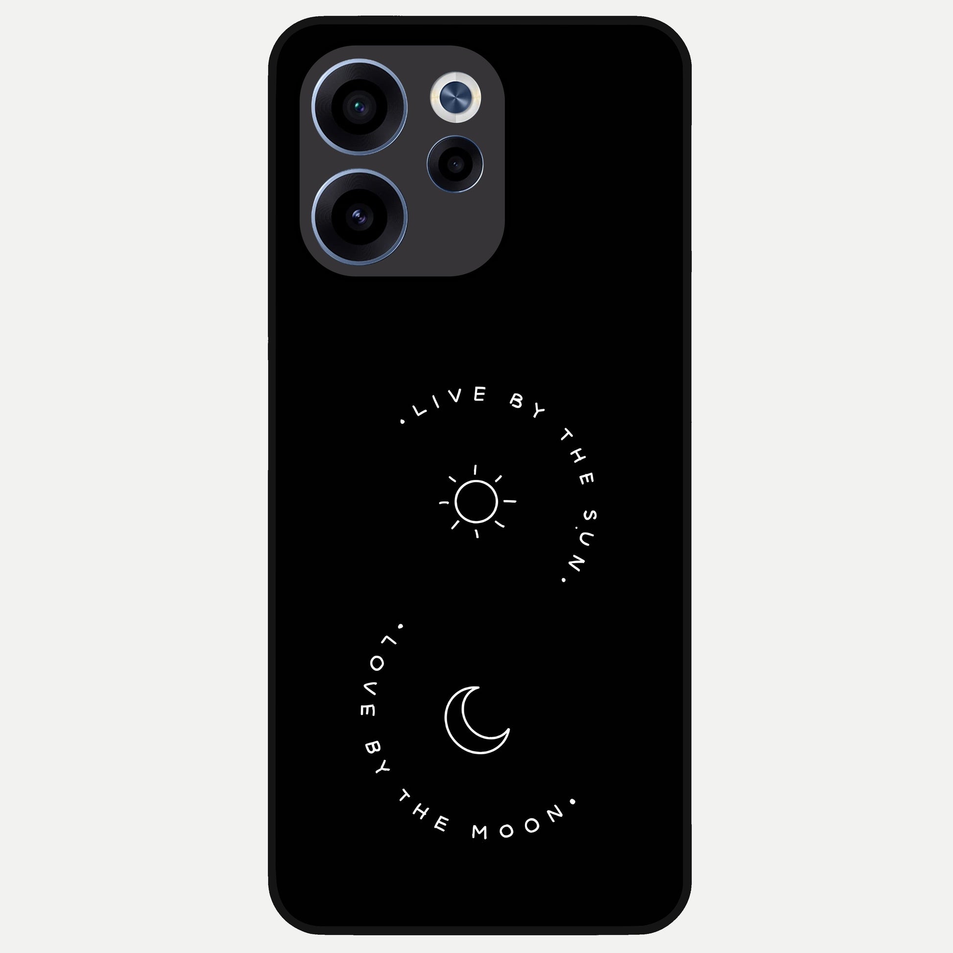  Sunflower Cat Art Glass Case For Oppo Reno 15c back cover – full design glossy printed glass finish