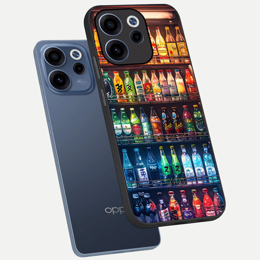  Colorfull Tree phone case For Oppo Reno 15c showing premium glass back cover with detailed artwork