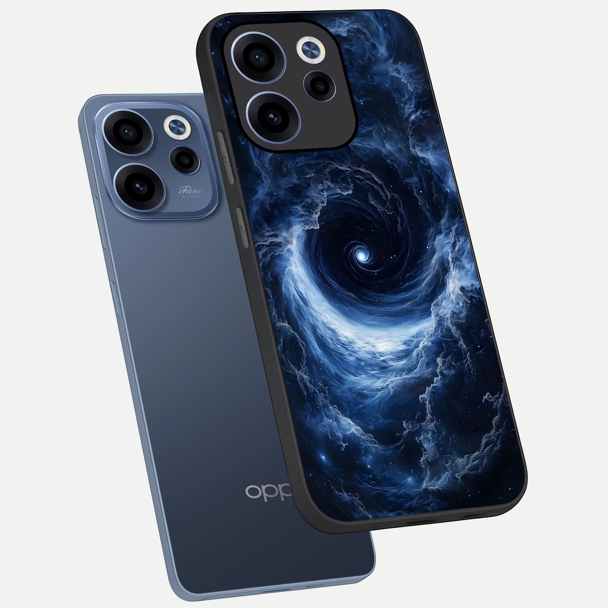  Stunning Galaxy phone case For Oppo Reno 15c showing premium glass back cover with detailed artwork