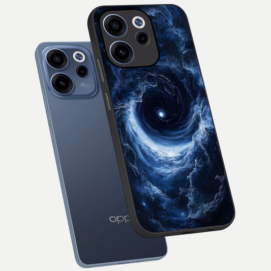  Stunning Galaxy phone case For Oppo Reno 15c showing premium glass back cover with detailed artwork